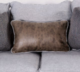 Skyline Light Gray/Brown, Sofa & Loveseat - Ornate Home