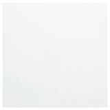 Skyview White Square Pine Wood Side End Table with Shelf - Ornate Home