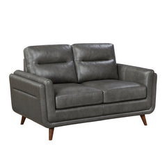 Slate Gray Loveseat - Ornate Home