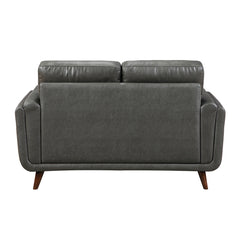 Slate Gray Loveseat - Ornate Home
