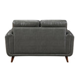 Slate Gray Loveseat - Ornate Home