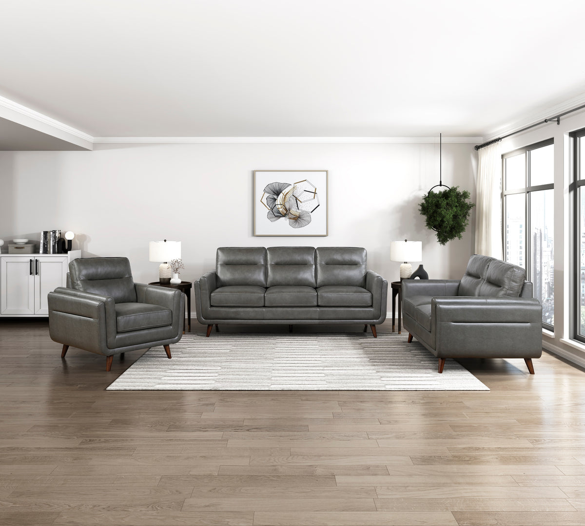 Slate Gray Sofa - Ornate Home