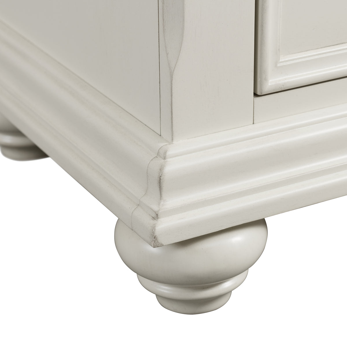 Slater Antique White 9-Drawer Dresser Dresser & Mirror Set - Ornate Home