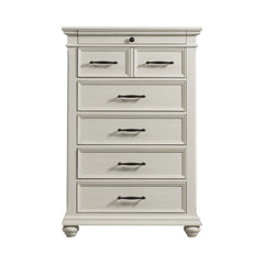 Slater Antique White Chest - Ornate Home