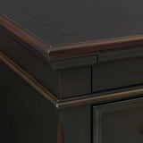 Slater Black 3-Piece Queen Platform Storage Bedroom Set - Ornate Home