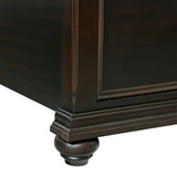 Slater Black 5-Piece Queen Platform Storage Bedroom Set - Ornate Home