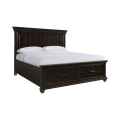 Slater Black King Bed - Ornate Home