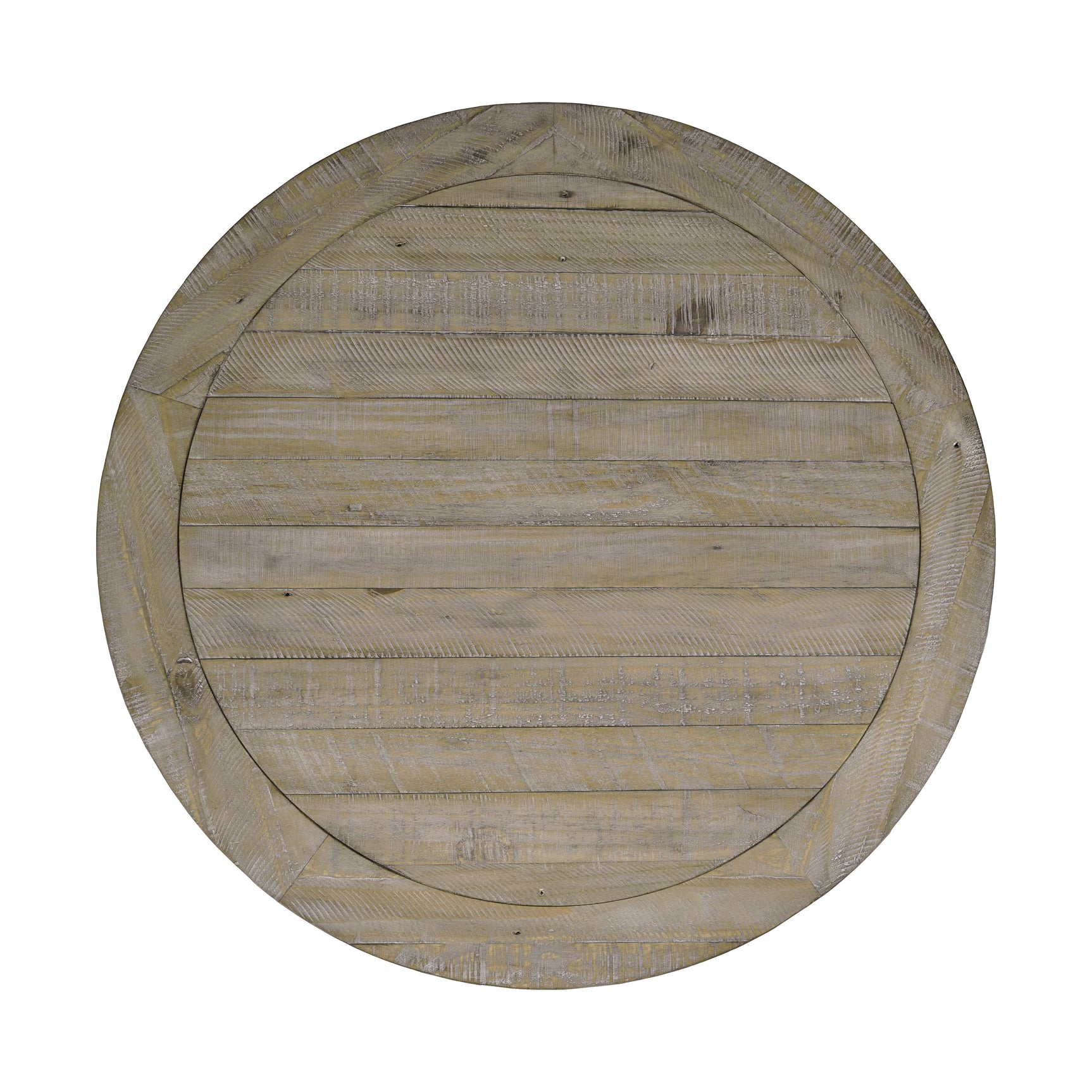 Slater Works Natural 32 Round Cocktail Table - Ornate Home