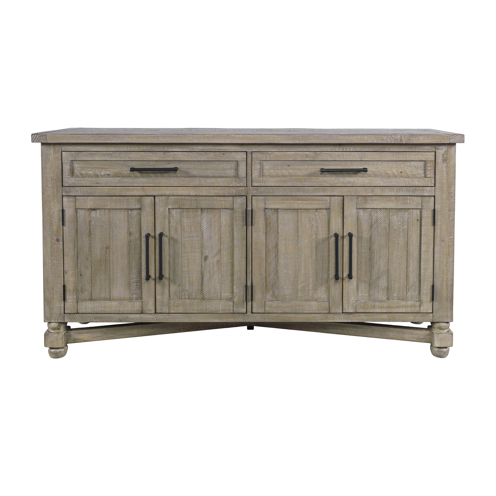Slater Works Natural 4 Door, 2 Drawer Server - Ornate Home