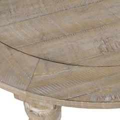 Slater Works Natural 40 Round Cocktail Table - Ornate Home