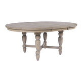 Slater Works Natural 54 - 72 Round to Oval Dining Table - Ornate Home