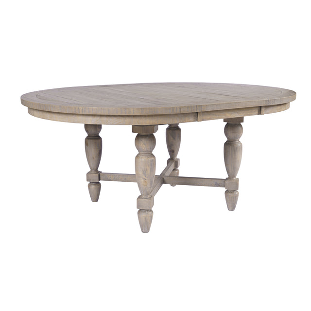 Slater Works Natural 54 - 72 Round to Oval Dining Table - Ornate Home