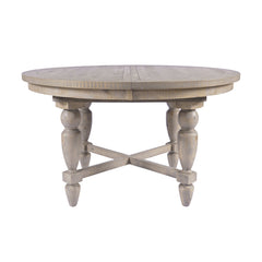 Slater Works Natural 54 - 72 Round to Oval Dining Table - Ornate Home