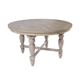 Slater Works Natural 54 - 72 Round to Oval Dining Table - Ornate Home