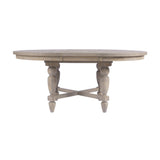 Slater Works Natural 54 - 72 Round to Oval Dining Table - Ornate Home