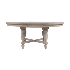 Slater Works Natural 54 - 72 Round to Oval Dining Table - Ornate Home