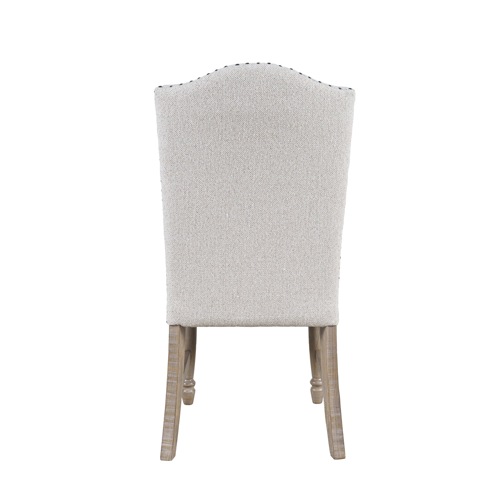 Slater Works Natural/Cream Upholstered Chair (Set of 2) - Ornate Home