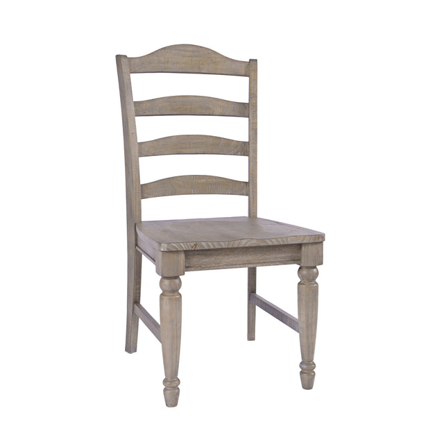 Slater Works Natural Ladder Back Chair (Set of 2) - Ornate Home
