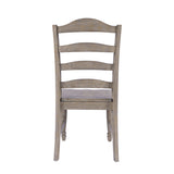 Slater Works Natural Ladder Back Chair (Set of 2) - Ornate Home