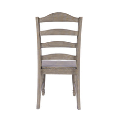 Slater Works Natural Ladder Back Chair (Set of 2) - Ornate Home