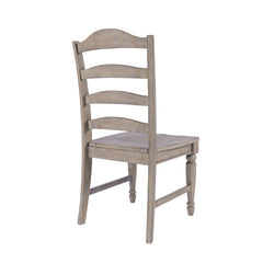 Slater Works Natural Ladder Back Chair (Set of 2) - Ornate Home