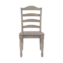 Slater Works Natural Ladder Back Chair (Set of 2) - Ornate Home