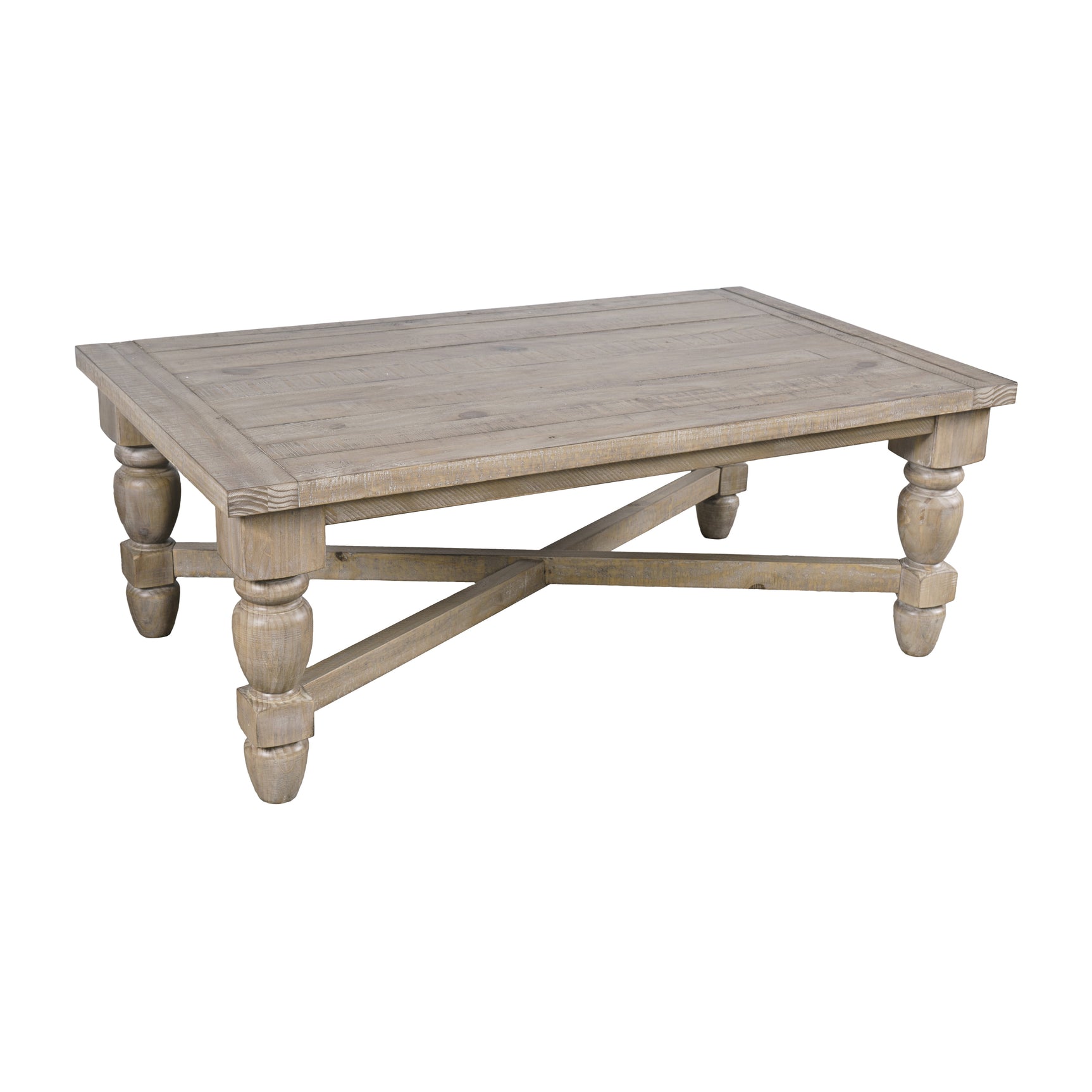 Slater Works Natural Rectangular Cocktail Table - Ornate Home