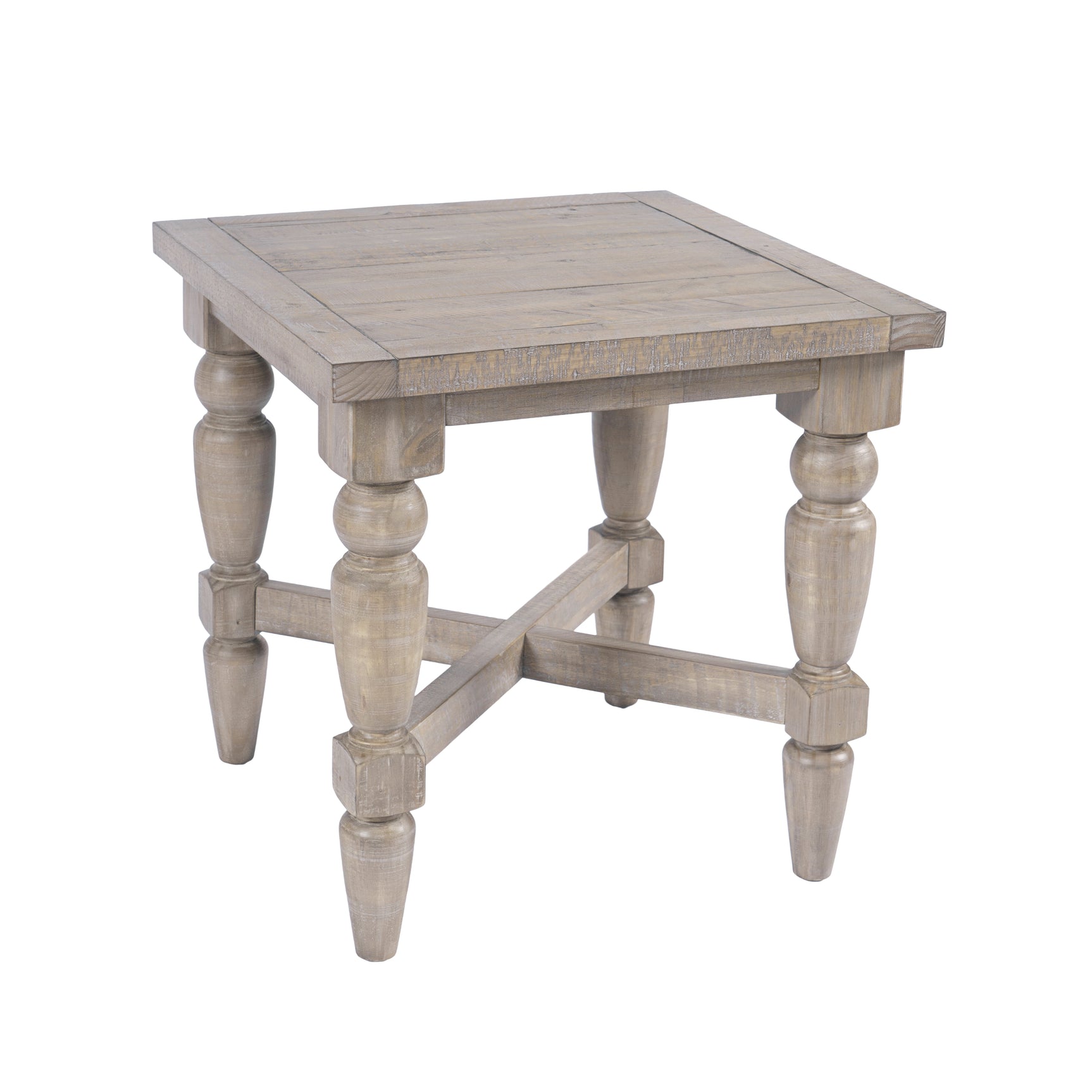 Slater Works Natural Square End Table - Ornate Home
