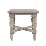 Slater Works Natural Square End Table - Ornate Home
