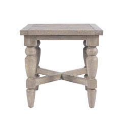 Slater Works Natural Square End Table - Ornate Home