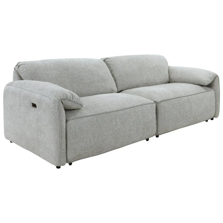 Slide Taupe Power Sofa Sleeper - Ornate Home