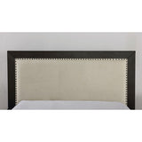 Sligo Dark Gray/Beige Queen Bed - Ornate Home