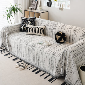 Slip Covers for Sofas, Sofa Throw Cover Soft Chenille Sofa Bed Cover, L Shaped Sectional Couch Covers - Ornate Home