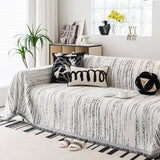 Slip Covers for Sofas, Sofa Throw Cover Soft Chenille Sofa Bed Cover, L Shaped Sectional Couch Covers - Ornate Home
