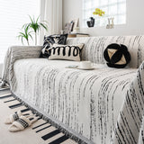 Slip Covers for Sofas, Sofa Throw Cover Soft Chenille Sofa Bed Cover, L Shaped Sectional Couch Covers - Ornate Home