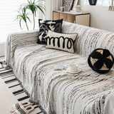 Slip Covers for Sofas, Sofa Throw Cover Soft Chenille Sofa Bed Cover, L Shaped Sectional Couch Covers - Ornate Home