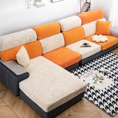 Slipcover KAS Sofa Cover Sunflower Seat Covers Elastic Dustproof Couch Cushion Cover - Ornate Home