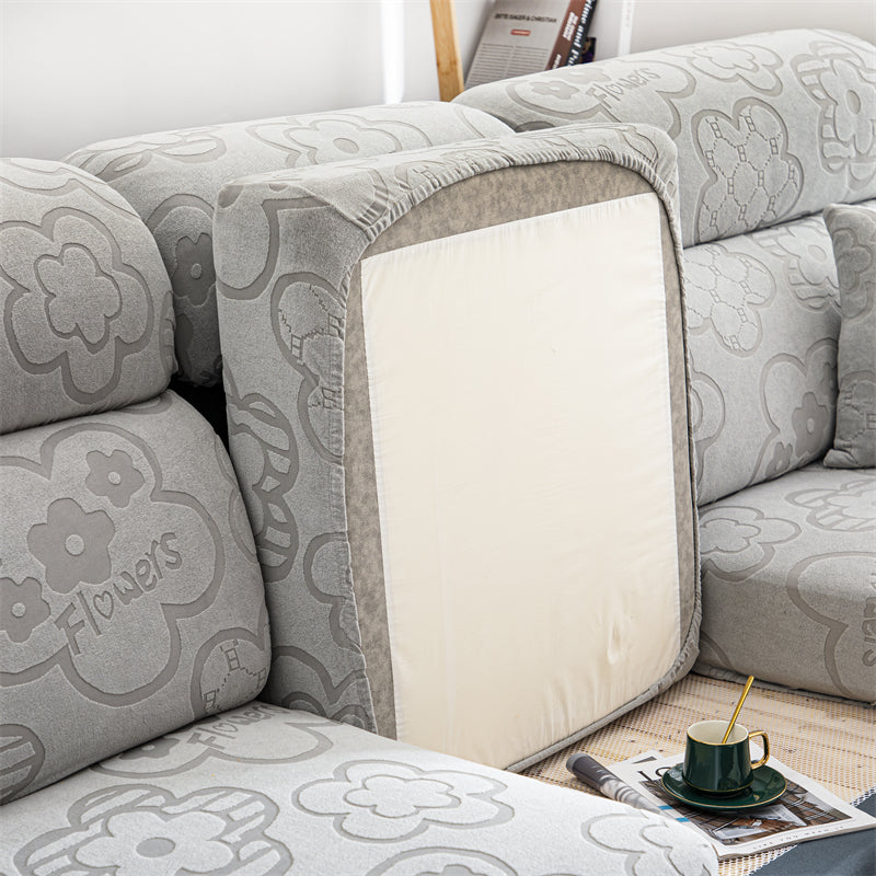 Slipcover KAS Sofa Cover Sunflower Seat Covers Elastic Dustproof Couch Cushion Cover - Ornate Home
