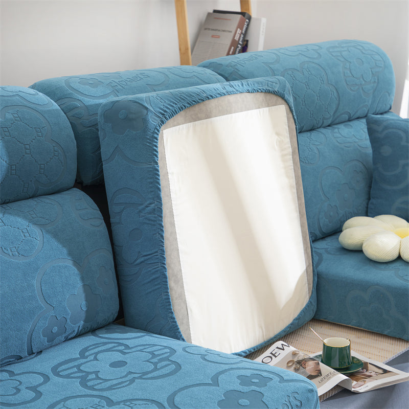 Slipcover KAS Sofa Cover Sunflower Seat Covers Elastic Dustproof Couch Cushion Cover - Ornate Home