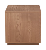 Slit Walnut Nightstand - Ornate Home