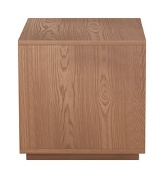 Slit Walnut Nightstand - Ornate Home