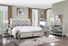 Sliverfluff Champagne Mirror - Ornate Home