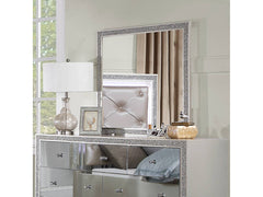 Sliverfluff Champagne Mirror - Ornate Home