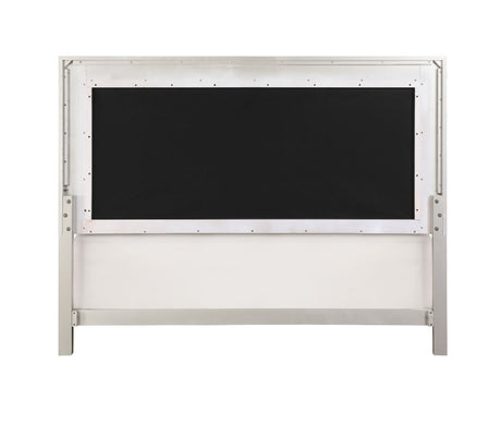 Sliverfluff Eastern King Bed w/ LED - Ornate Home