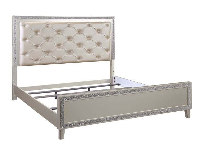 Sliverfluff Queen Bed - Ornate Home