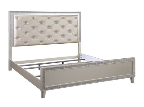 Sliverfluff Queen Bed - Ornate Home