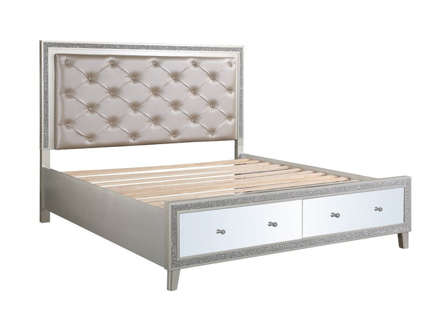 Sliverfluff Queen Bed - Ornate Home