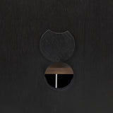 Sloan Black Wood Accent Cabinet - Ornate Home