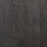 Sloan Black Wood Arched Cabinet - Ornate Home