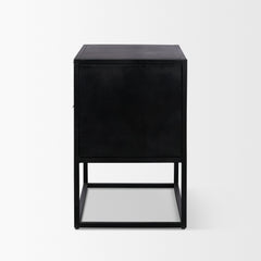 Sloan Light Brown/Black Side Table